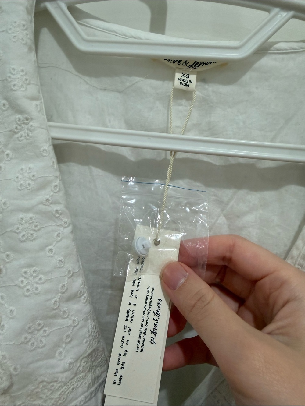 For Love & Lemons Ruby Ribbon Mini Dress NwT - Picture 8 of 9